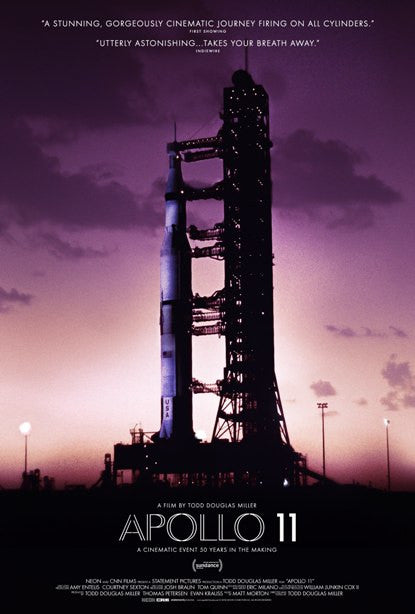 Apollo 11 Movie Poster Print (27 x 40) - Space Exploration Art