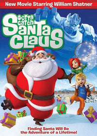 Gotta Catch Santa Claus Movie Poster featuring vibrant holiday imagery.