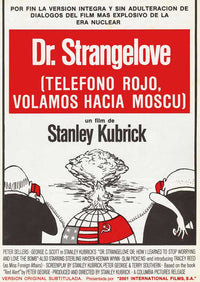 Dr. Strangelove or: How I Learned to Stop Worrying and Love the Bomb Movie Poster Print