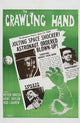 The Crawling Hand Movie Poster Print showcasing vintage horror film art.