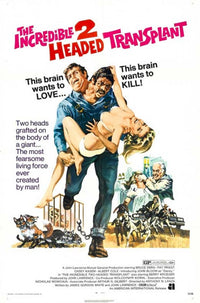 The Incredible 2-Headed Transplant Movie Poster Print 11x17
