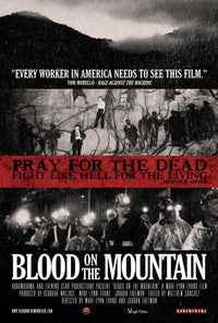 Blood on the Mountain Movie Poster Print showcasing dramatic artwork.
