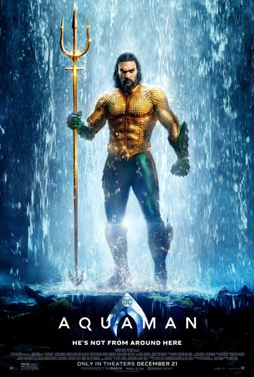 Aquaman Movie Poster Print - 11x17 | Posterazzi