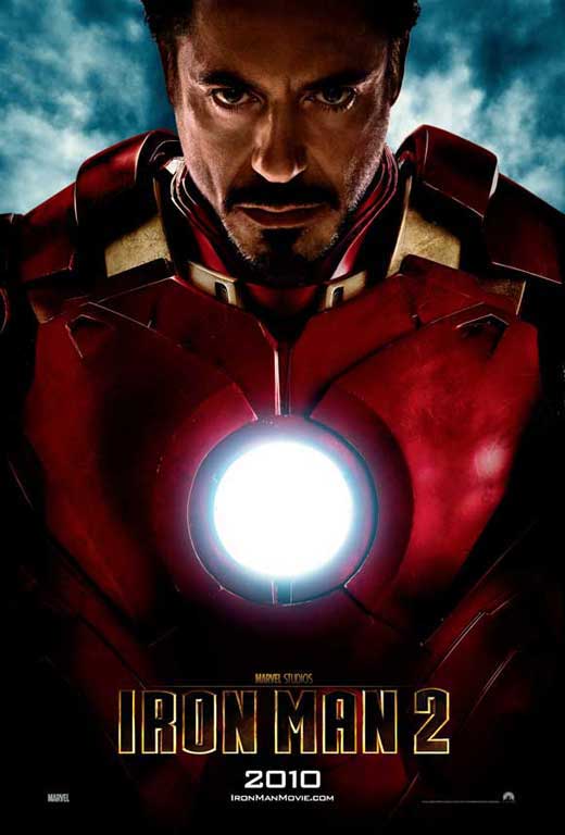Iron Man 2 Movie Poster Print featuring iconic film imagery.