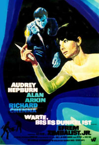 Wait Until Dark Movie Poster Print showcasing suspenseful film imagery.