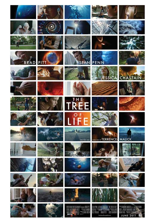 The Tree of Life Movie Poster Print showcasing vibrant colors and artistic design.