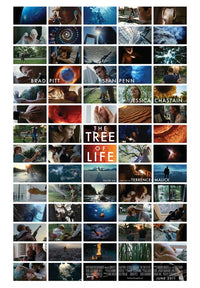 The Tree of Life Movie Poster Print showcasing vibrant colors and artistic design.