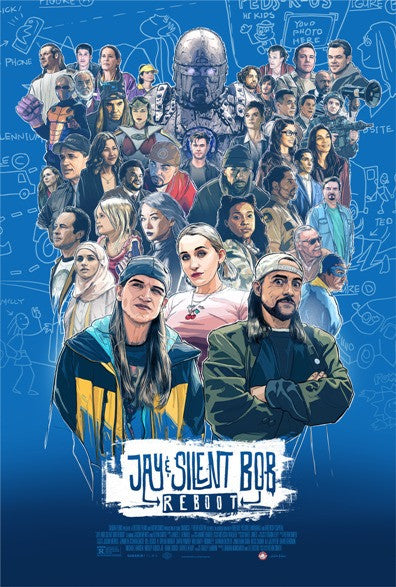 Jay and Silent Bob Reboot Movie Poster Print 27x40