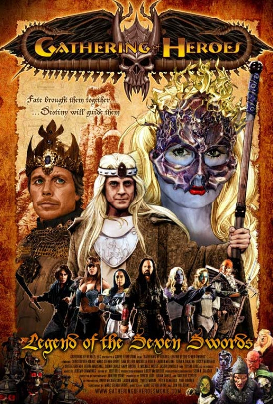 Gathering of Heroes: Legend of the Seven Swords Movie Poster