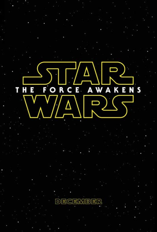 Star Wars: Episode VII - The Force Awakens Movie Poster Print (27x40)
