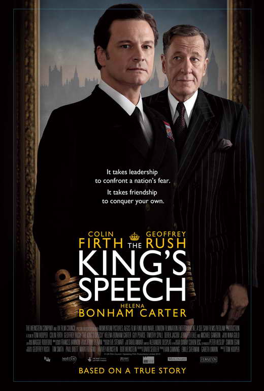 The King's Speech Movie Poster Print showcasing the film's iconic imagery.