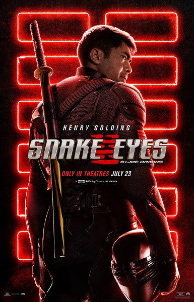 Snake Eyes G.I. Joe Origins Movie Poster Print (11x17)
