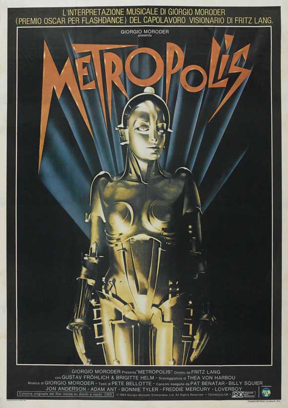Metropolis Movie Poster Print - Classic Sci-Fi Artwork