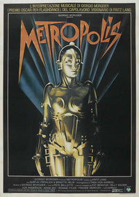 Metropolis Movie Poster Print - Classic Sci-Fi Artwork