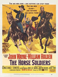 The Horse Soldiers Movie Poster Print showcasing iconic film imagery.