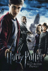 Harry Potter and the Half-Blood Prince Movie Poster Print, showcasing iconic characters and moments from the film.