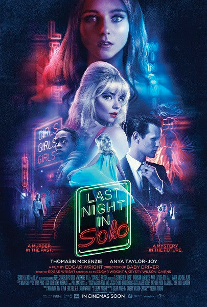 Last Night in Soho Movie Poster Print (27x40) - Item #MOVIB42265
