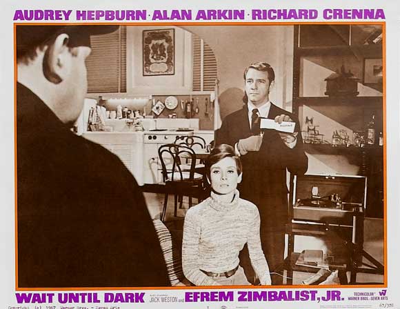 Wait Until Dark Movie Poster Print capturing suspenseful cinematic art.