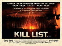 Kill List Movie Poster Print showcasing dark cinematic imagery in 11x17 size.