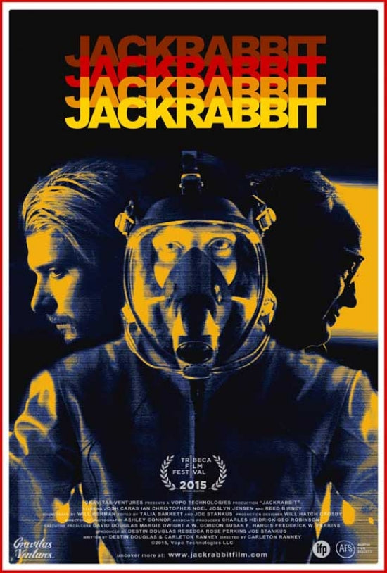 Jackrabbit Movie Poster Print showcasing vibrant artwork.