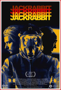 Jackrabbit Movie Poster Print showcasing vibrant artwork.