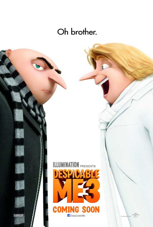 Despicable Me 3 Movie Poster Print (27 x 40)