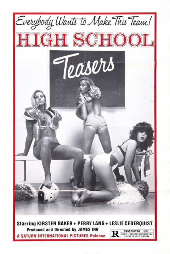 Teen Lust Movie Poster Print featuring vibrant artwork for film lovers.