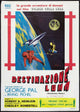Destination Moon Movie Poster Print showcasing classic sci-fi imagery.