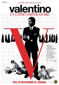 Valentino: The Last Emperor Movie Poster Print showcasing fashion and design.
