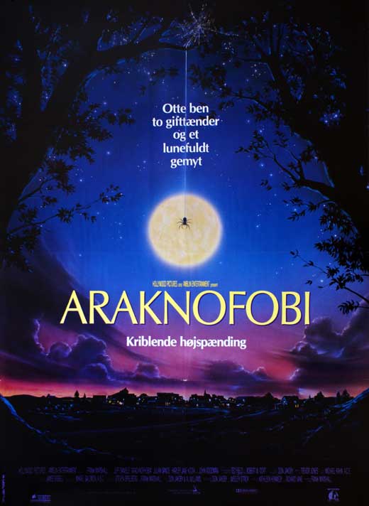 Arachnophobia Movie Poster Print showcasing thrilling imagery.