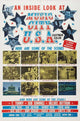 Music City USA Movie Poster Print featuring Nashville's vibrant culture.