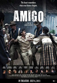 Amigo Movie Poster Print showcasing vibrant colors and design.