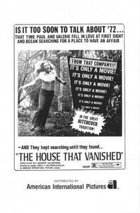 The House That Vanished movie poster print showcasing captivating artwork.