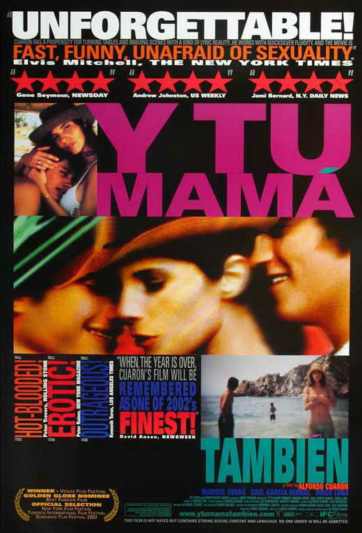Y Tu Mama Tambien Movie Poster Print - 27 x 40