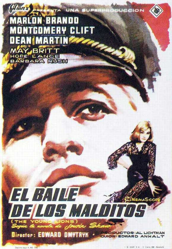 The Young Lions Movie Poster Print (11x17) - Vintage Film Artwork