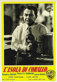 Key Largo Movie Poster Print featuring classic film art
