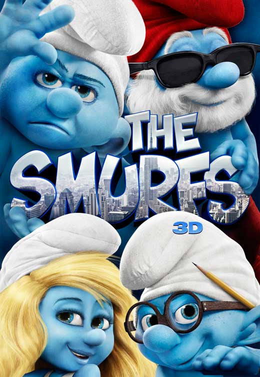 The Smurfs Movie Poster Print - 11x17 | Posterazzi