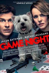 Game Night Movie Poster Print (27x40) - Perfect for Home Décor