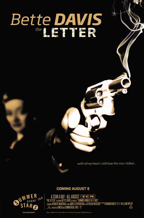 'The Letter' Movie Poster Print featuring dramatic design.