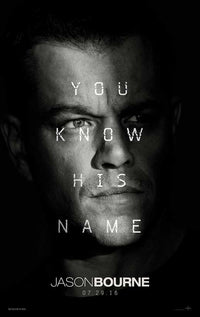 Jason Bourne Movie Poster Print - 11x17 | Posterazzi