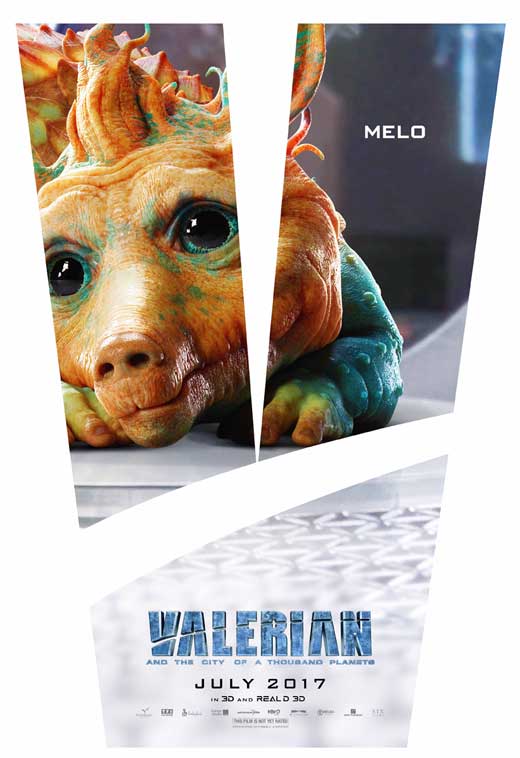 Valerian and the City of a Thousand Planets Movie Poster Print