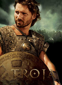 Troy Movie Poster Print showcasing epic historical drama.