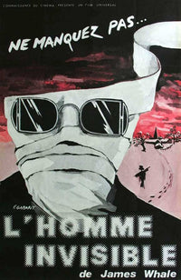 The Invisible Man Movie Poster Print (11x17) | Posterazzi