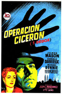 5 Fingers Movie Poster Print 27x40 - Pop Culture Graphics