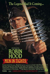Robin Hood: Men in Tights movie poster print showcasing comedic adventure.