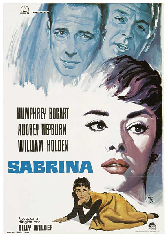 Sabrina Movie Poster Print - Classic Film Art