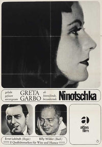 Ninotchka Movie Poster Print showcasing classic film art.