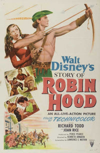 The Story of Robin Hood and His Merrie Men Movie Poster Print