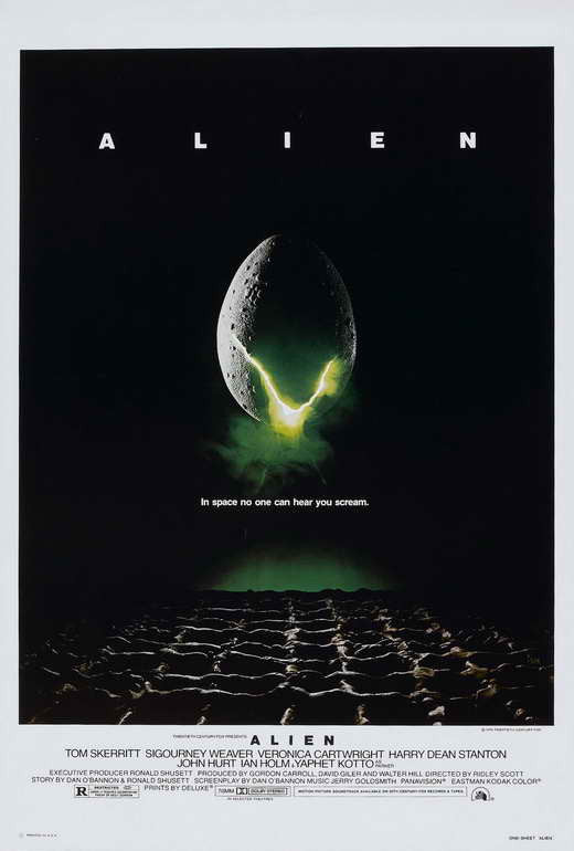 Alien Movie Poster Print (27x40) | Pop Culture Graphics
