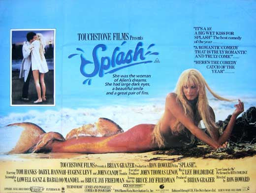 Splash Movie Poster Print (11x17) - Perfect for Home or Office